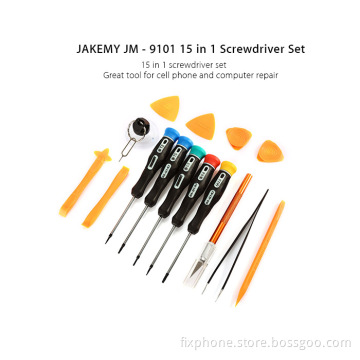 JM-9102 disassemble tools phone screwdriver set opening Pry Tools